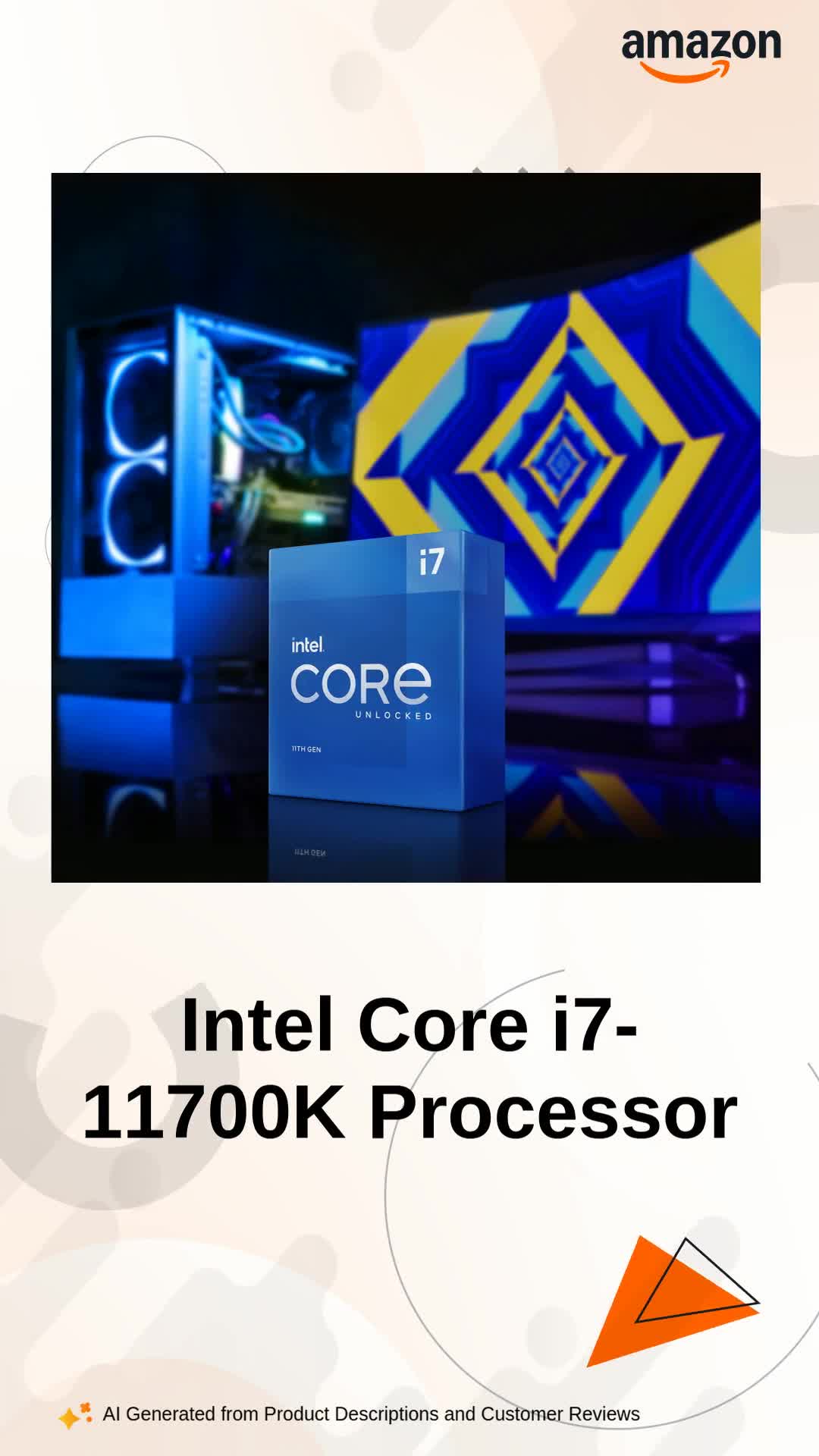 Intel Core i7-11700K Desktop Processor